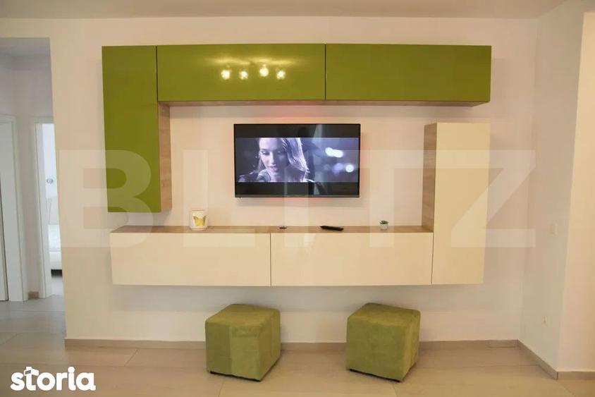 Apartament cu 2 camere, mobilat în Dumbrăvița