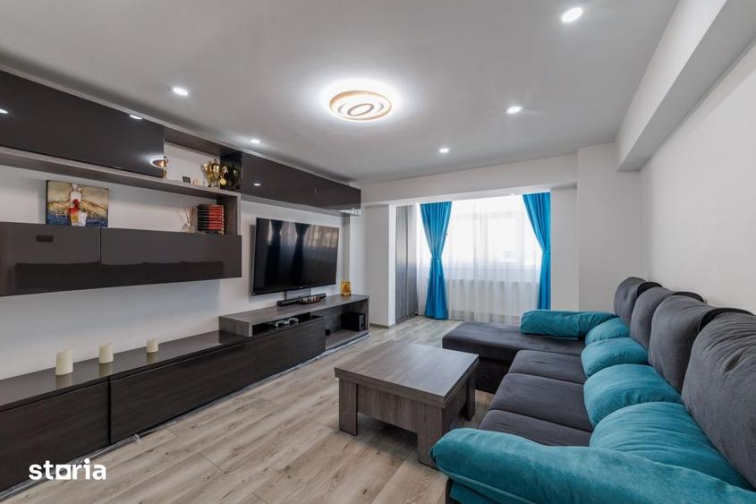 Apartament cu 3 camere decomandat, mobilat în Prundu