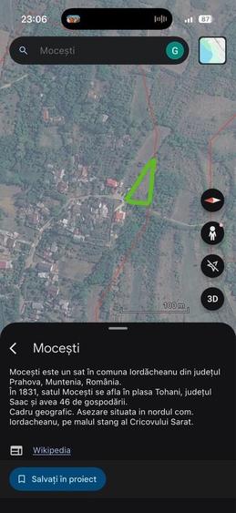 Spațiu comercial, în Mocești