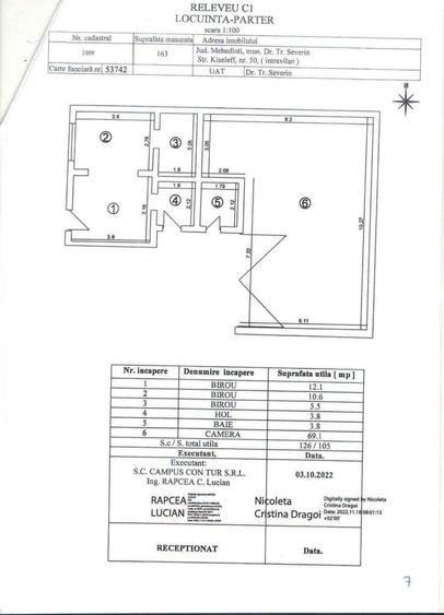 Spațiu comercial, de 125 mp, în Central
