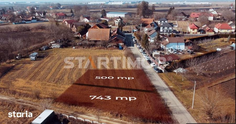 Teren de 500 mp, în Stupini