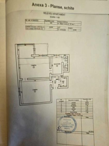 Apartament cu 2 camere decomandat în Ultracentral