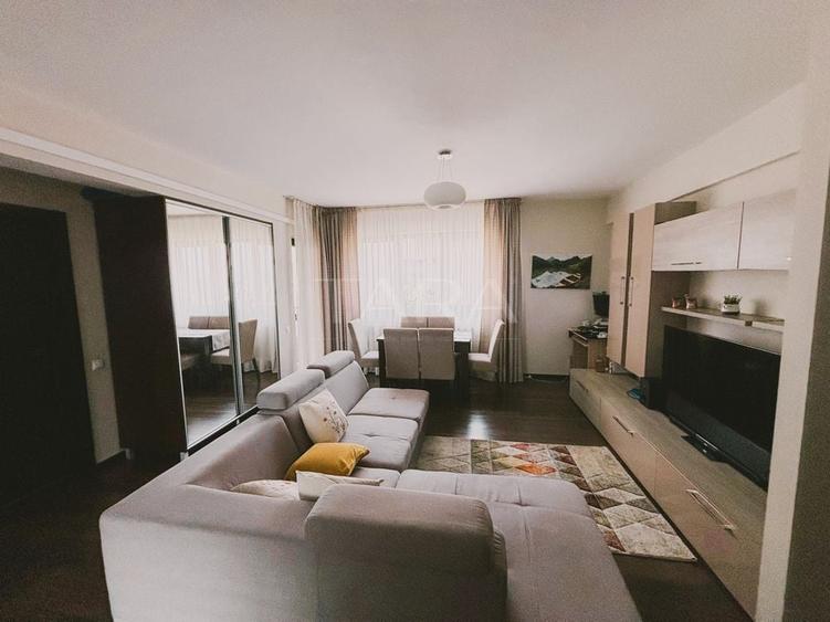 Apartament cu 3 camere semidecomandat, mobilat în Europa