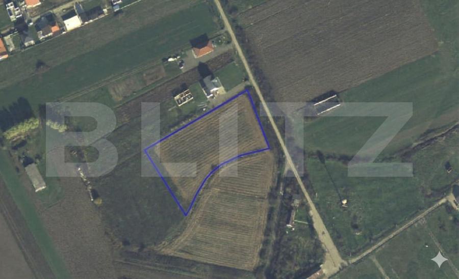 Teren Construcții intravilan de 7020 mp, în Vetiș