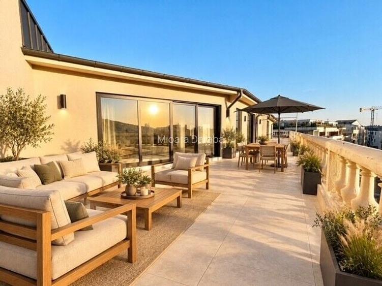 Penthouse cu terasa | complex Persepolis | piscina interioara | Herastrau
