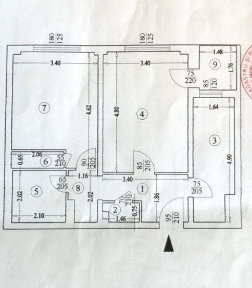 Apartament cu 2 camere decomandat, mobilat în Iancului