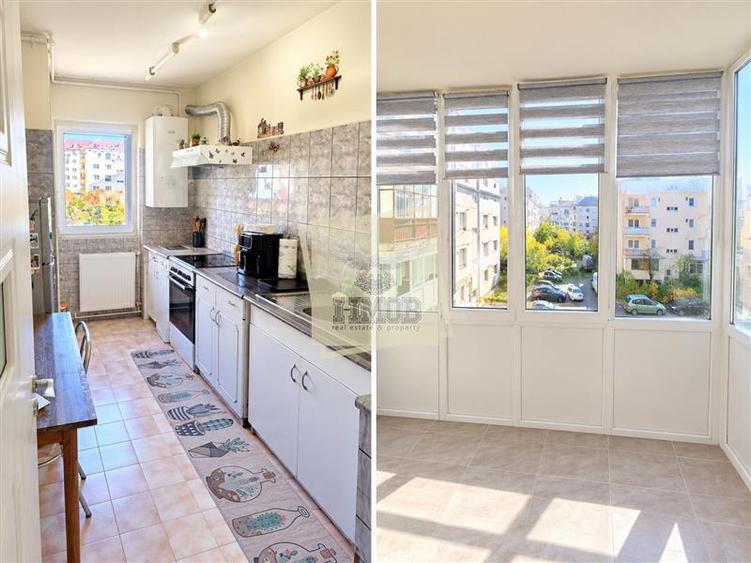 Apartament cu 3 camere decomandat, mobilat în Calea Poplăcii