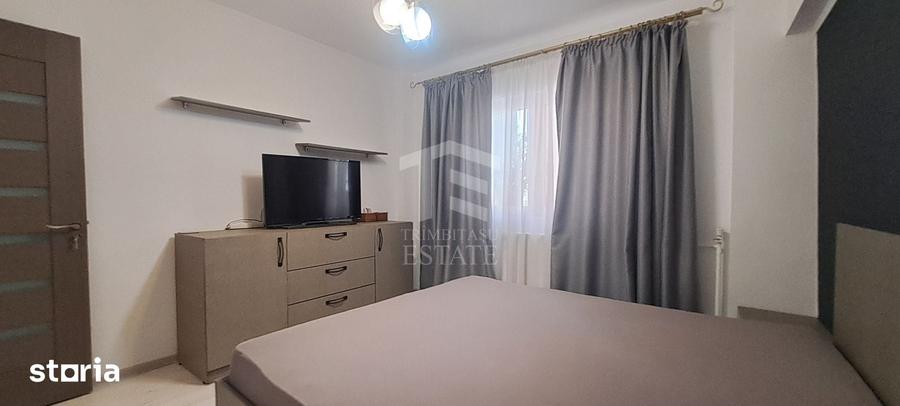 Apartament cu 3 camere semidecomandat în Militari