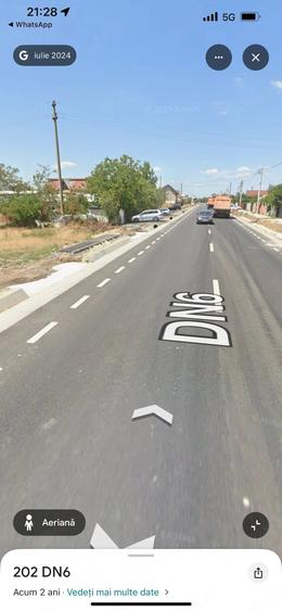 Teren de 2500 mp, în Dăneasa
