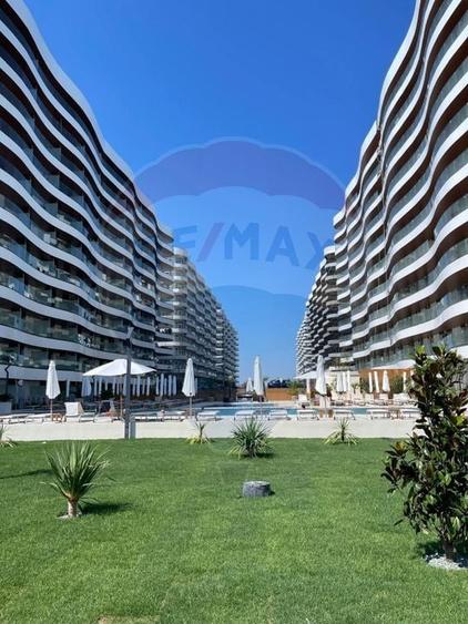 Studio de închiriat –  mobilat modern, în Mamaia -Casa del Mar - 2