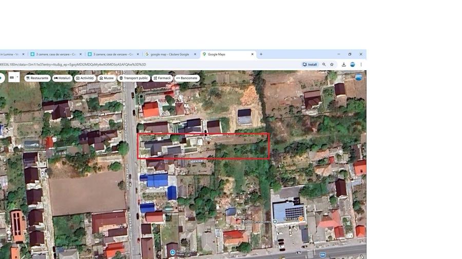 Casă cu 3 camere cu Teren 1100 Mp în Lumina