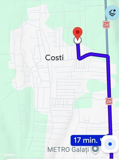 Spațiu comercial, în Costi