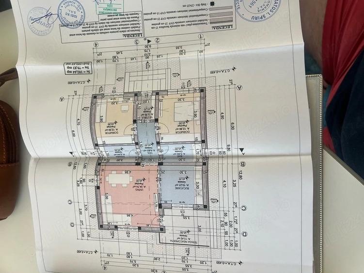 De vanzare , teren + proiect casa+ autorizatie de constructie - 4