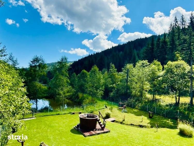 Casă cu 5 camere cu Teren 5500 Mp în Pojorâta