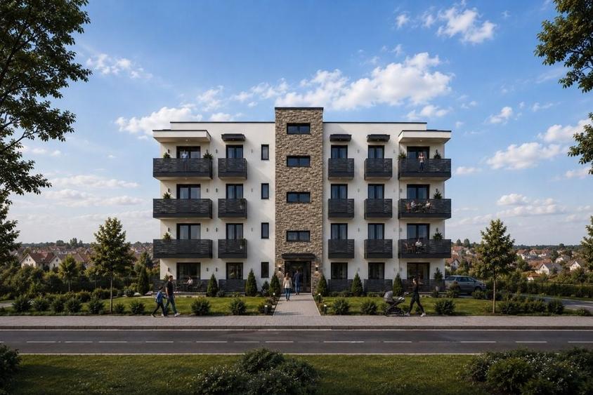 Apartament nou cu 3 camere 73 mp Direct de la dezvoltator | Nova Residence Campia Turzii - 1