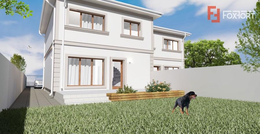 Duplex cu 5 camere cu Canalizare în Moșnița Nouă