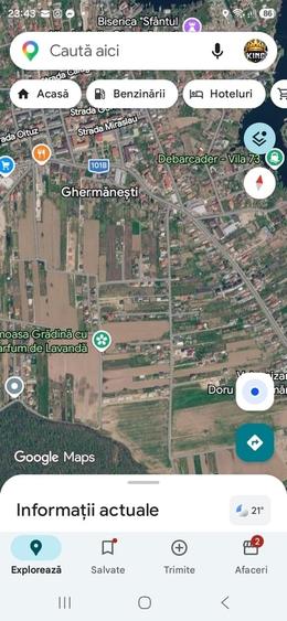 Teren în Snagov
