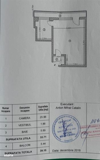 Garsonieră decomandată în Dorobanți