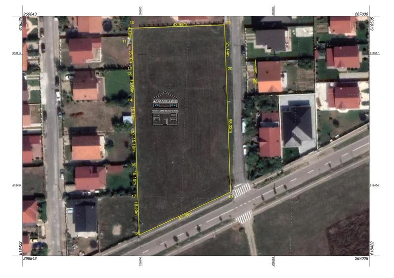 Teren Construcții intravilan de 3901 mp, în Central