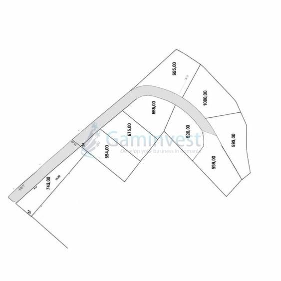 Teren Construcții intravilan de 9475 mp, în Dealuri Oradea