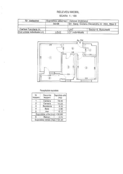 Apartament cu 2 camere decomandat în Timișoara