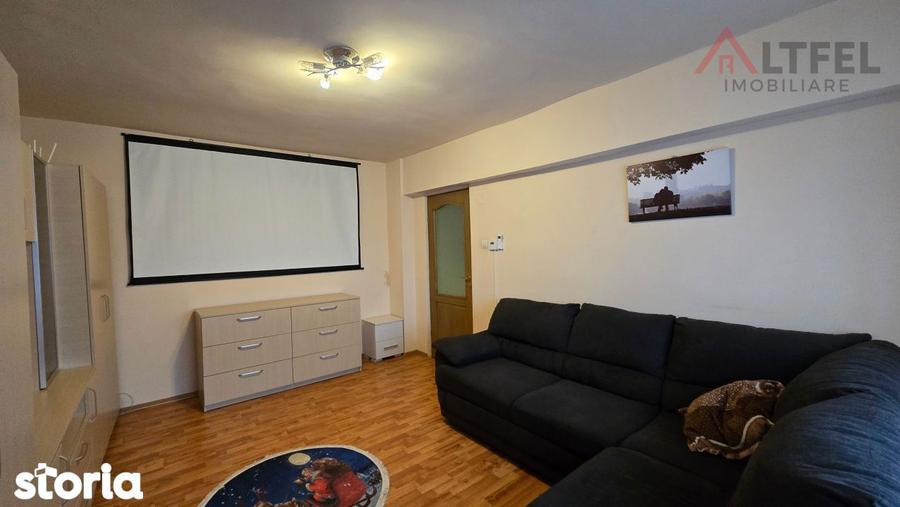 Apartament cu 2 camere decomandat, mobilat în Central