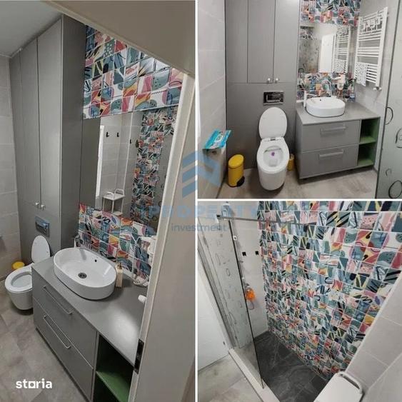 Apartament cu 3 camere semidecomandat, mobilat în Progresul