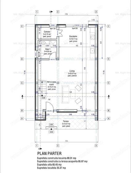 Casă cu 5 camere cu Teren 650 Mp în Sânpetru