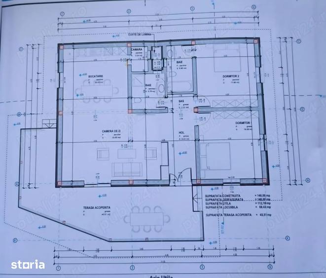 Casă cu 3 camere cu Teren 508 Mp în Nojorid