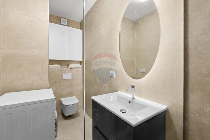 Apartament cu 2 camere semidecomandat, mobilat în UTA