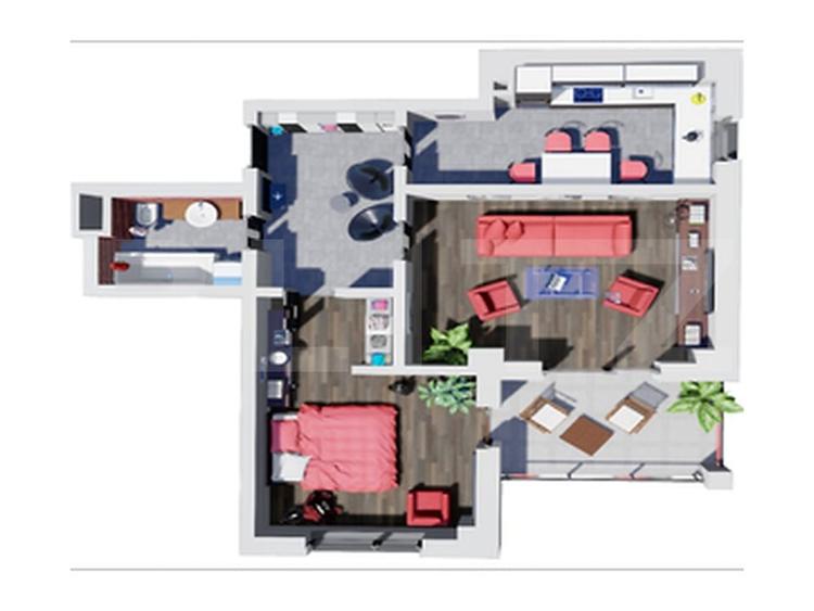Apartament cu 2 camere decomandat în Livezeni