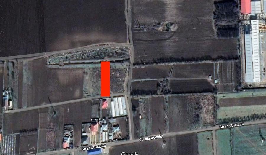 Teren de 1000 mp, în Vânători