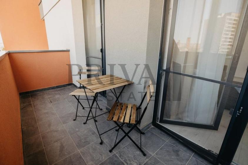 Apartament cu 2 camere, mobilat în Aradului
