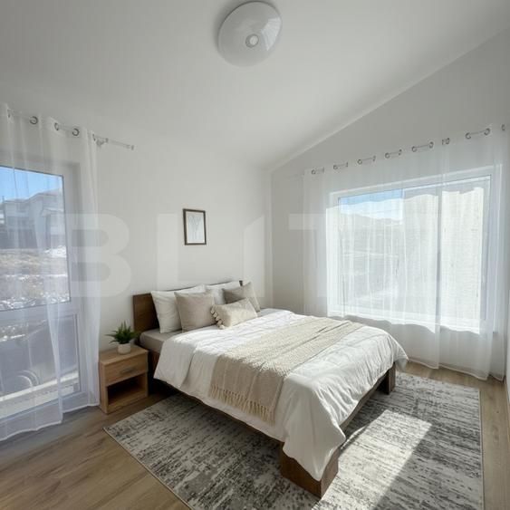 Duplex cu 4 camere cu Teren 365 Mp în Dezmir