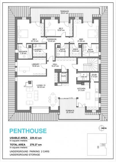 Apartament cu 5 camere semidecomandat, mobilat în Voluntari