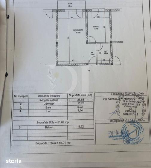 Apartament cu 3 camere în Florești — fotografia 1