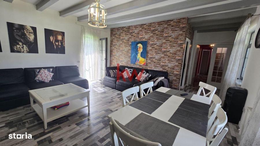 Casă cu 5 camere cu Teren 1200 Mp în Românești