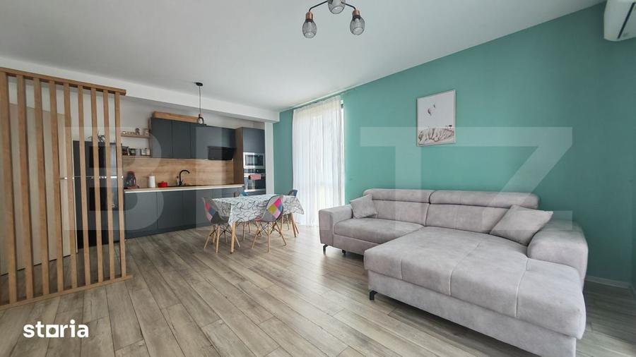 Apartament cu 2 camere decomandat în Sânmartin