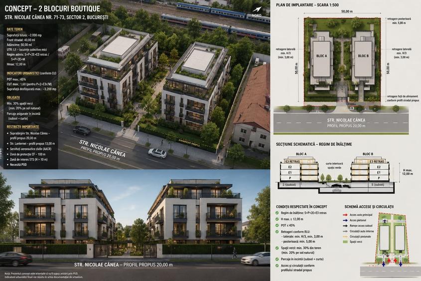 Teren Construcții intravilan de 2000 mp, în Colentina