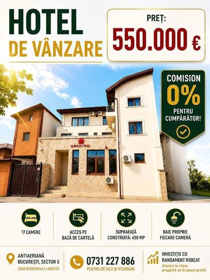 Spațiu comercial, de 451 mp, în Antiaeriană