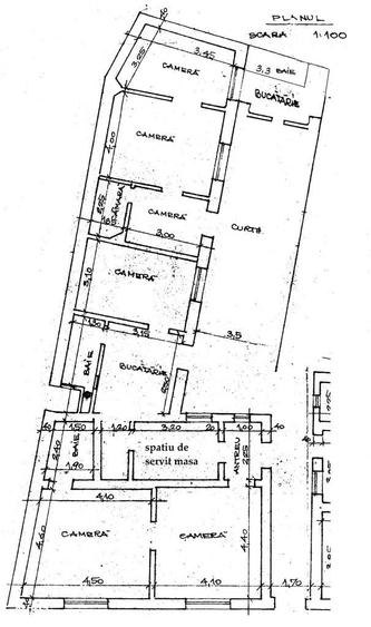 Apartament cu 4 camere în Central
