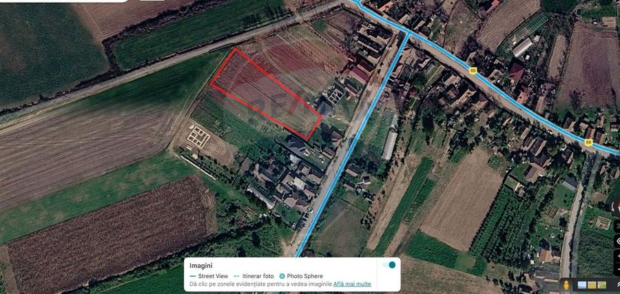 Teren Construcții intravilan de 3543 mp, în Gepiu
