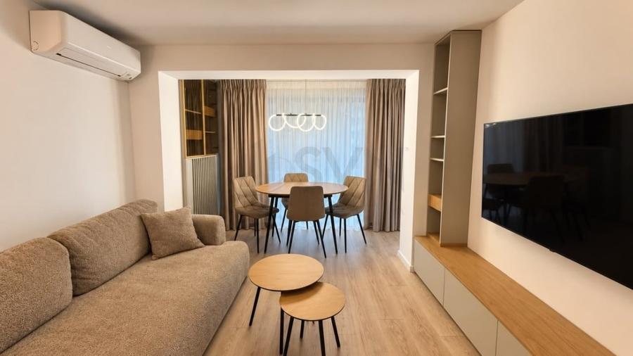 Apartament cu 2 camere decomandat, mobilat în Tei