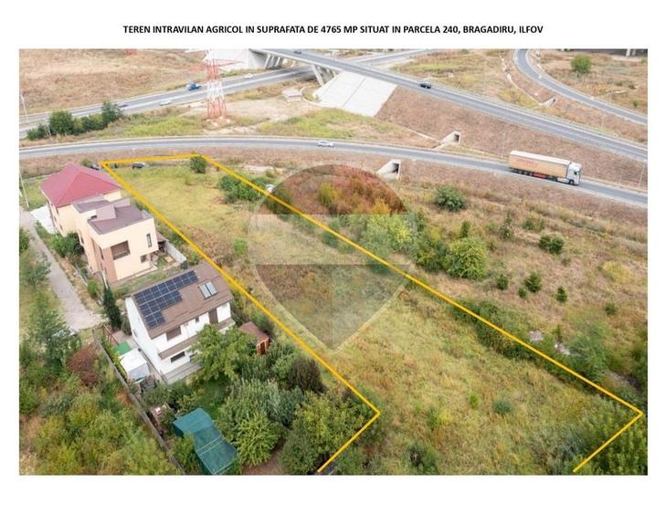 Teren Construcții intravilan de 4765 mp, în Nord