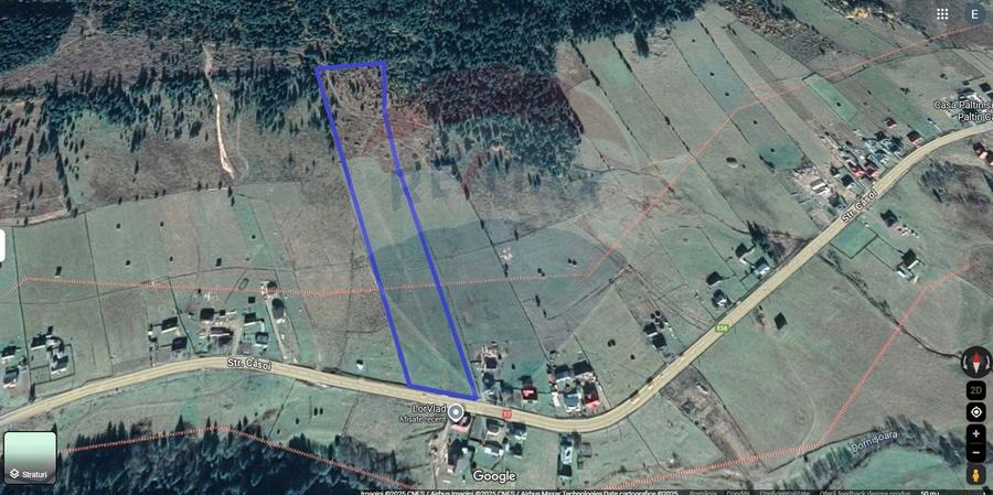 Teren Construcții intravilan de 30930 mp, în Poiana Stampei