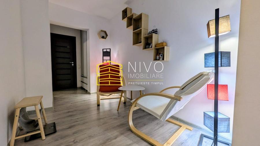 Apartament cu 2 camere decomandat, mobilat în Cornișa