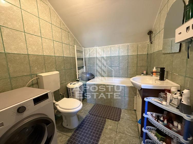 Apartament cu 2 camere nedecomandat, mobilat în Șagului