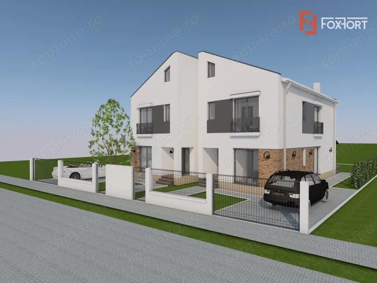 Duplex despartit prin camera tehnica, la cheie, 5 camere, in Sanandrei - 16