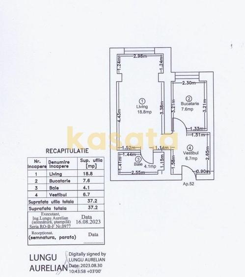 Garsoniera I Ivory Residence I 37 mp I et 5 I investitie - 10