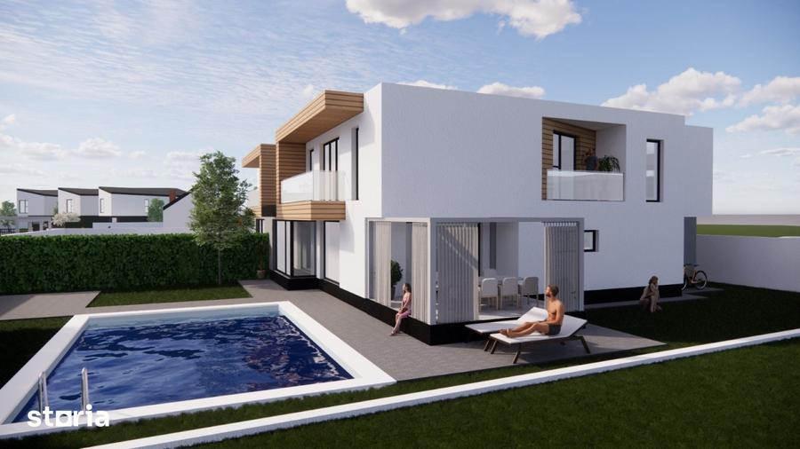 Casa moderna | 5 camere | 220 mp | Teren 500 mp | Otopeni | Garaj - 1